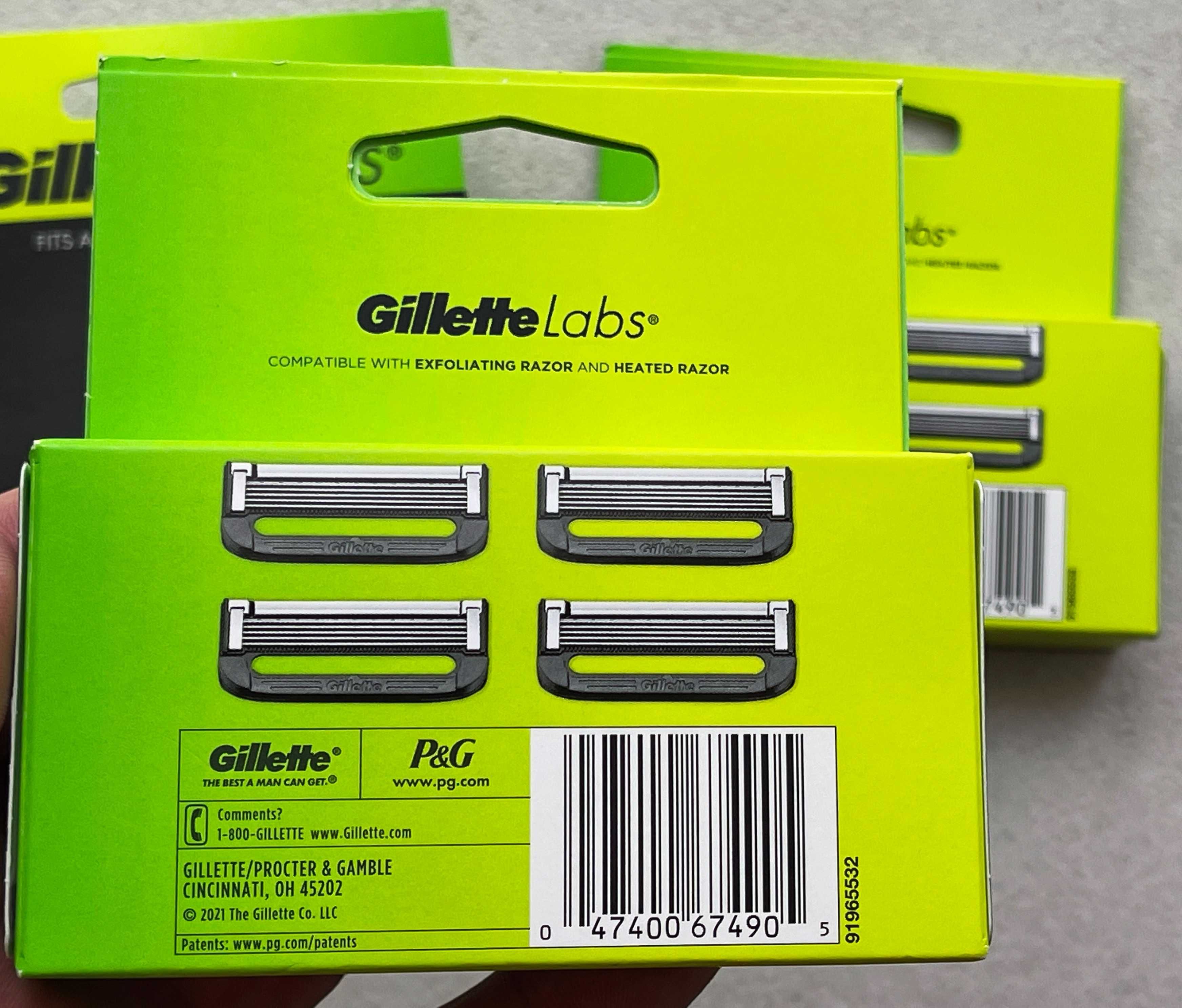 Бритва Gillette Labs Оригинал США леза