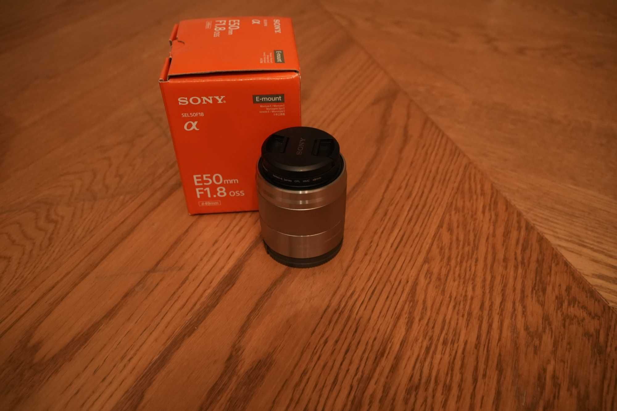 Obiektyw Sony 50mm f1.8 OSS
