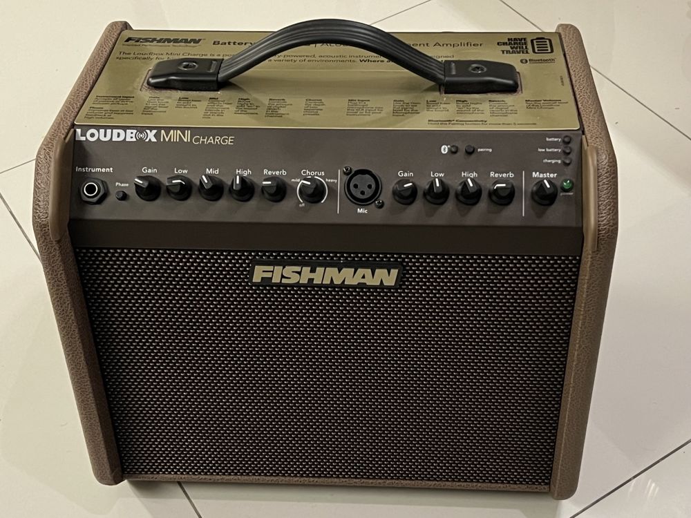 Wzmacniacz Fishman Loudbox mini charge z pokrowcem deluxe