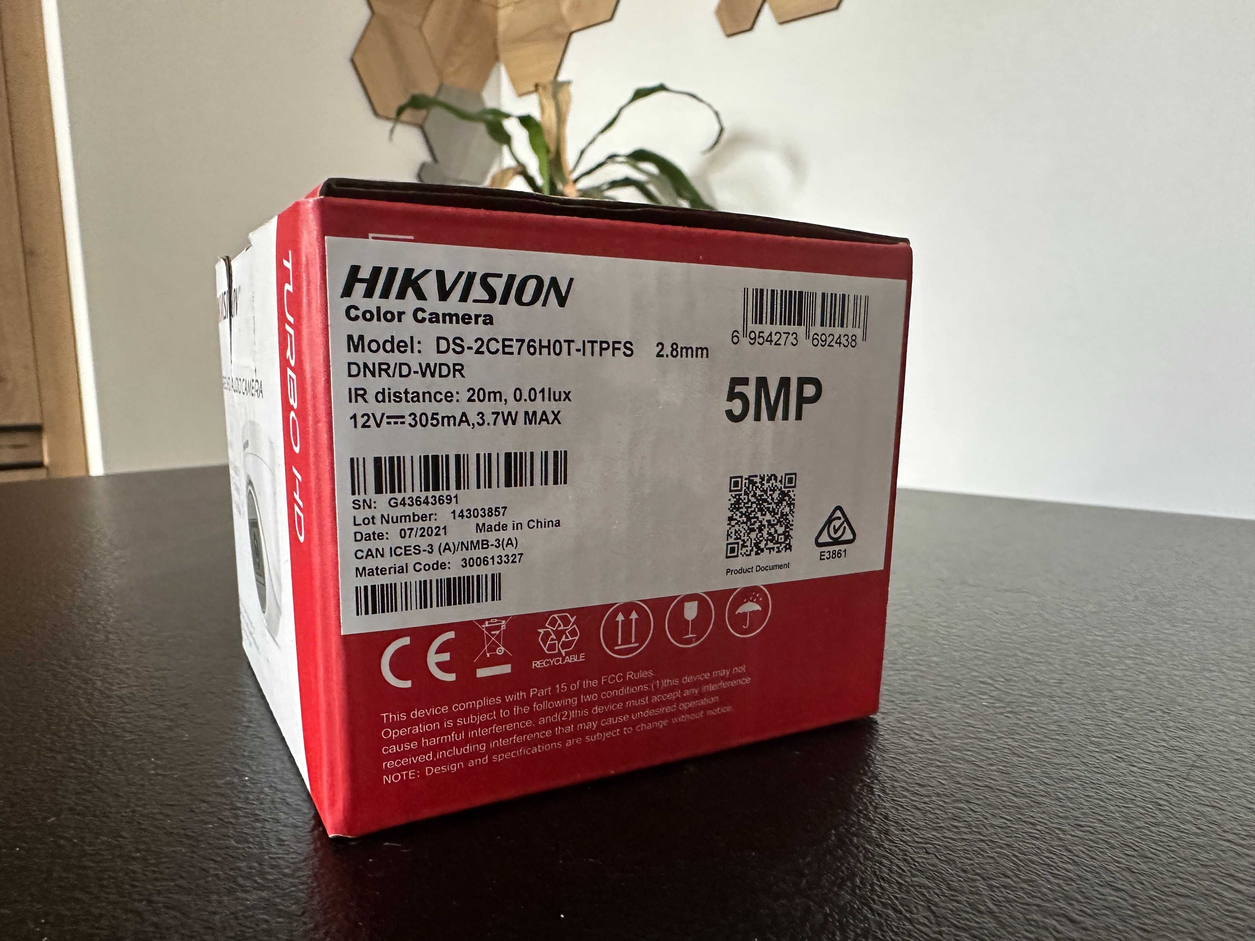 Kamera analog hd tvi 5 mpx hikvision