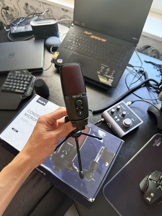 Студийный / Конденсаторный / Подкаст / USB Микрофон