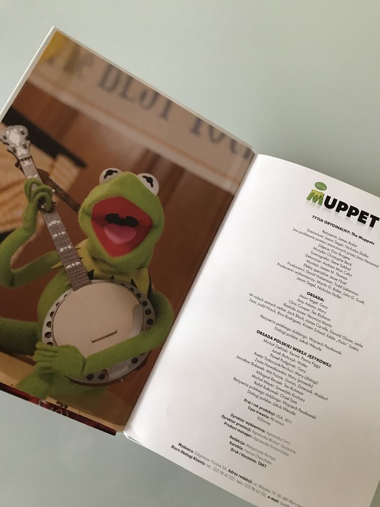 Film „Muppety” płyta DVD