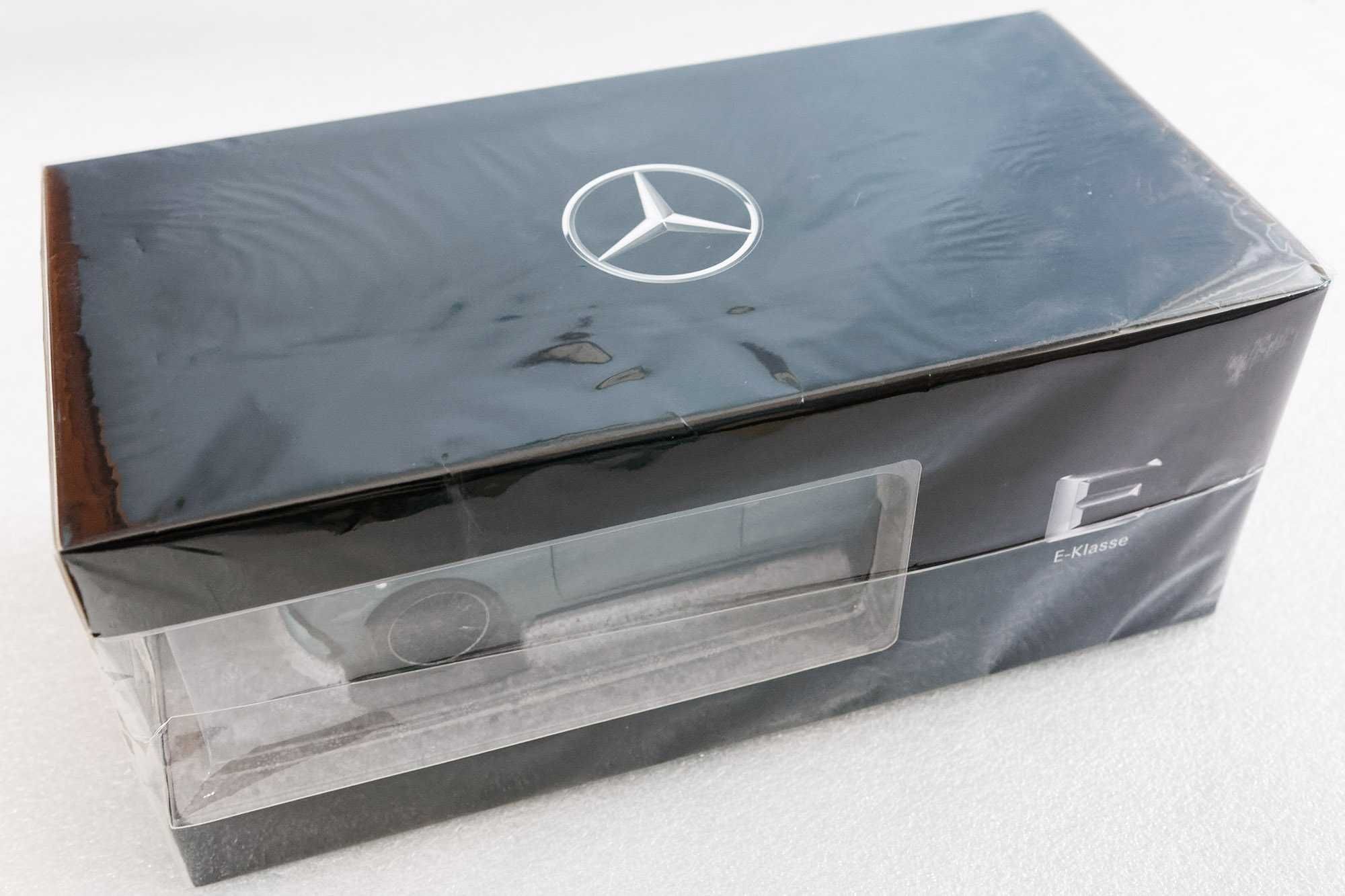 1:18 MERCEDES-BENZ W214 E Class Klasse verde silver dilerski NOWY