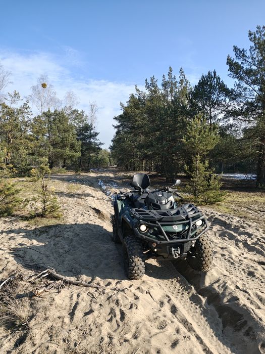 CAN-AM OUTLANDER Xu+ 650 Max,62HP,2021r, 3170km/119Mth, ZADBANY