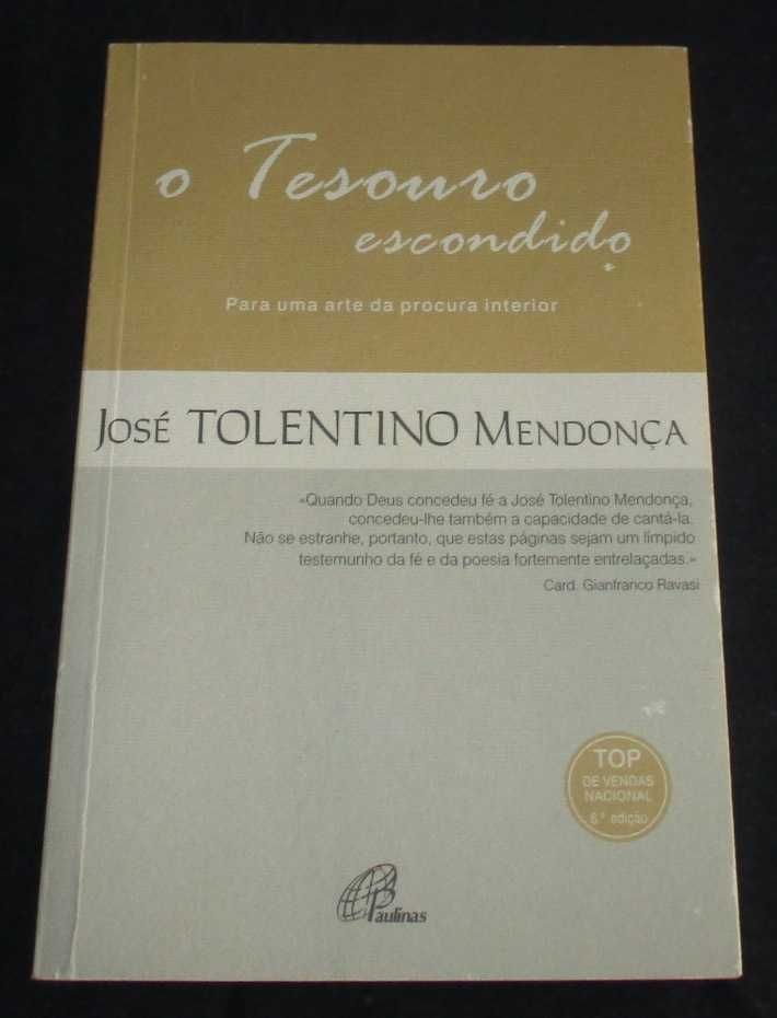 Livro O Tesouro Escondido José Tolentino Mendonça