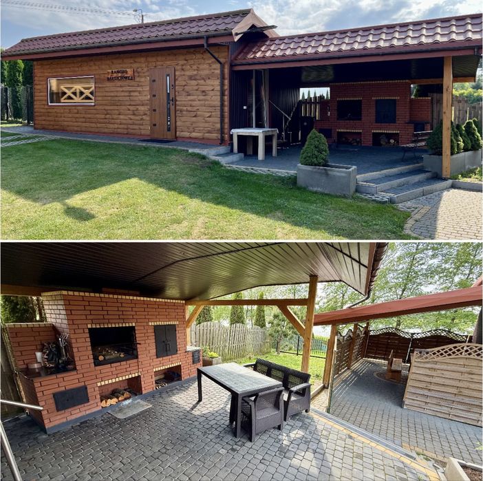 Dom nad Jeziorem Kawalerski Panieński Sauna Jacuzzi Imprezy Urodziny