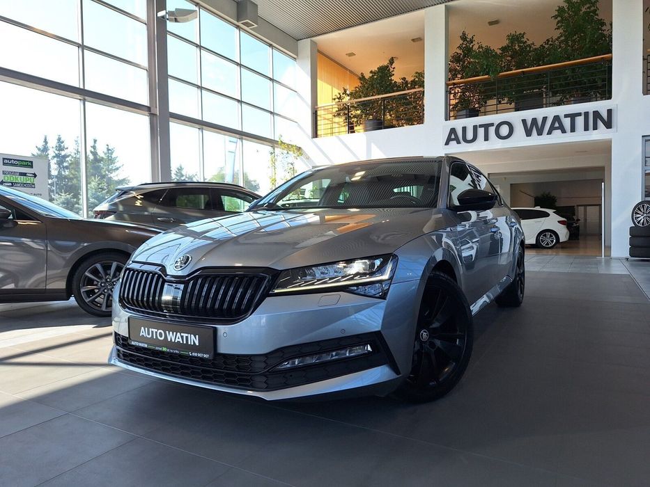 Skoda Superb Sportline 2.0 TDI 200 KM DSG Polski Salon, Pierwszy Właściciel, FV23%