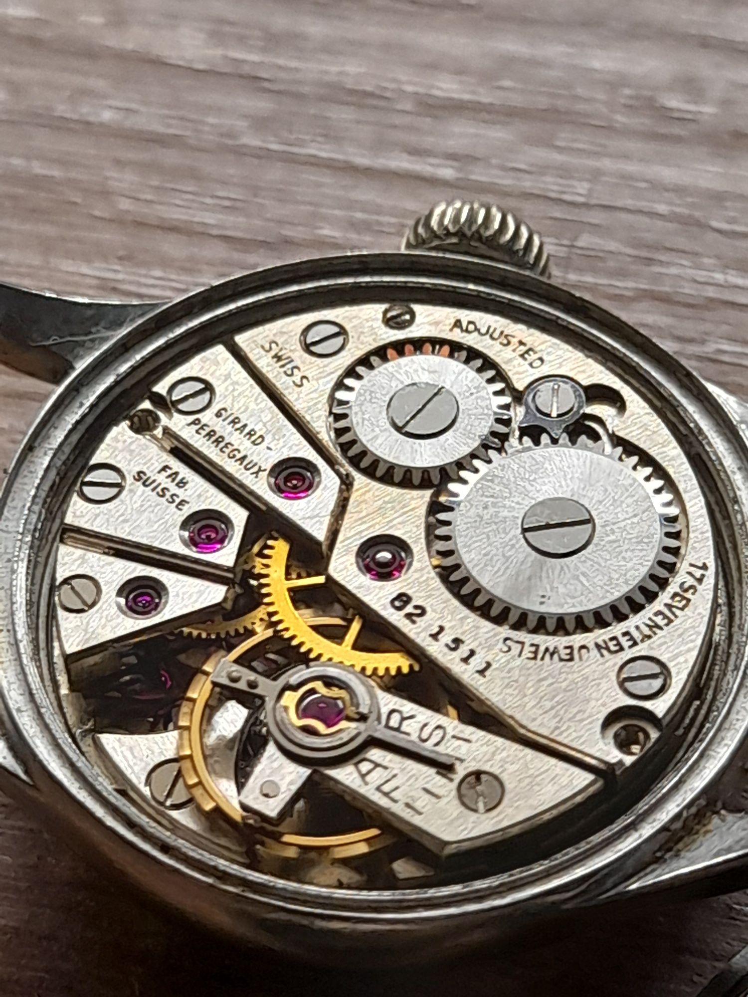 Zegarek Girard Perregaux 17 jewels.