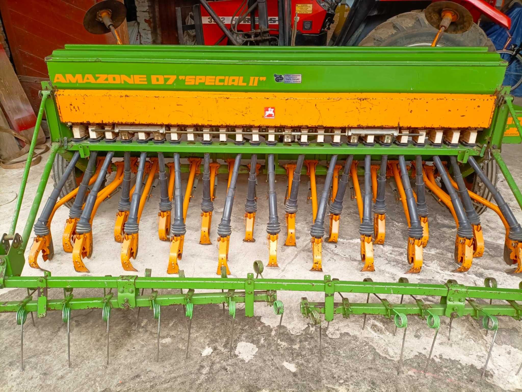 Siewnik Amazone D7 SPECIAL II 3 metry znaczniki ścieżki d8 poznaniak