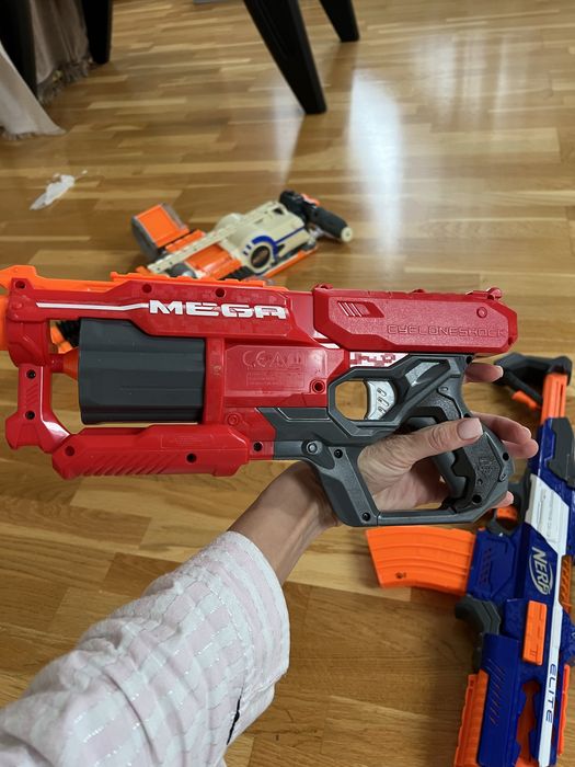Бластер Nerf Elite Rhino-Fire Blaster
