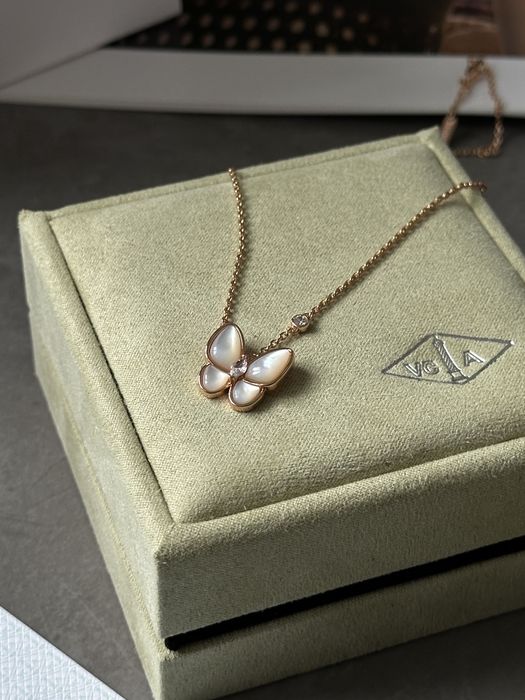 Підвіска метелик Van Cleef & Arpels Pendant Two Butterfly