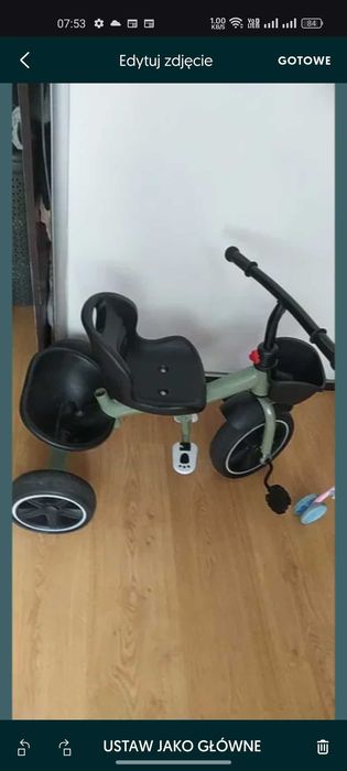 Dziecięcy rowerek trójkołowy