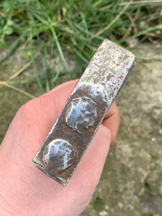 Старинный разводной ключ с клеймами. Германия