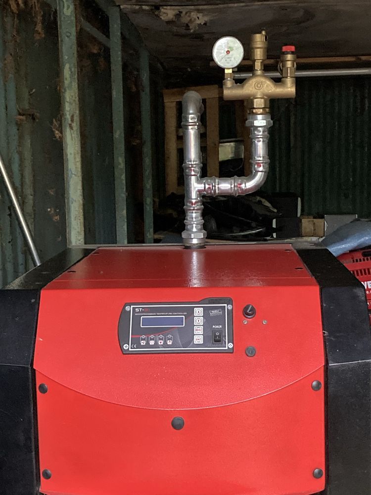 Kocioł na drewno do ogrzewania całego domu 20Kw