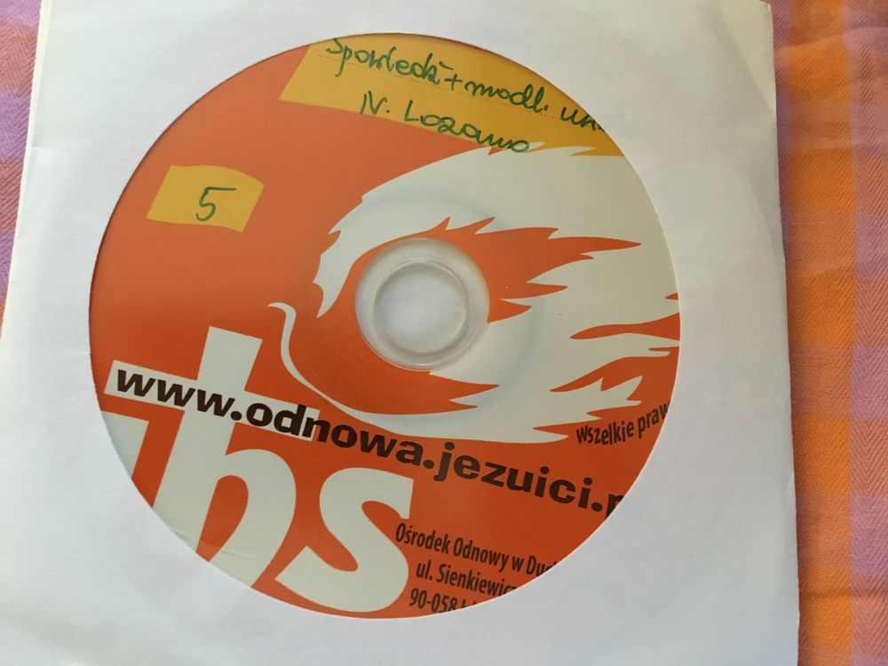 Modlitwa uwolnienia Płyty CD N. Lozano 5 sztuk Nowe