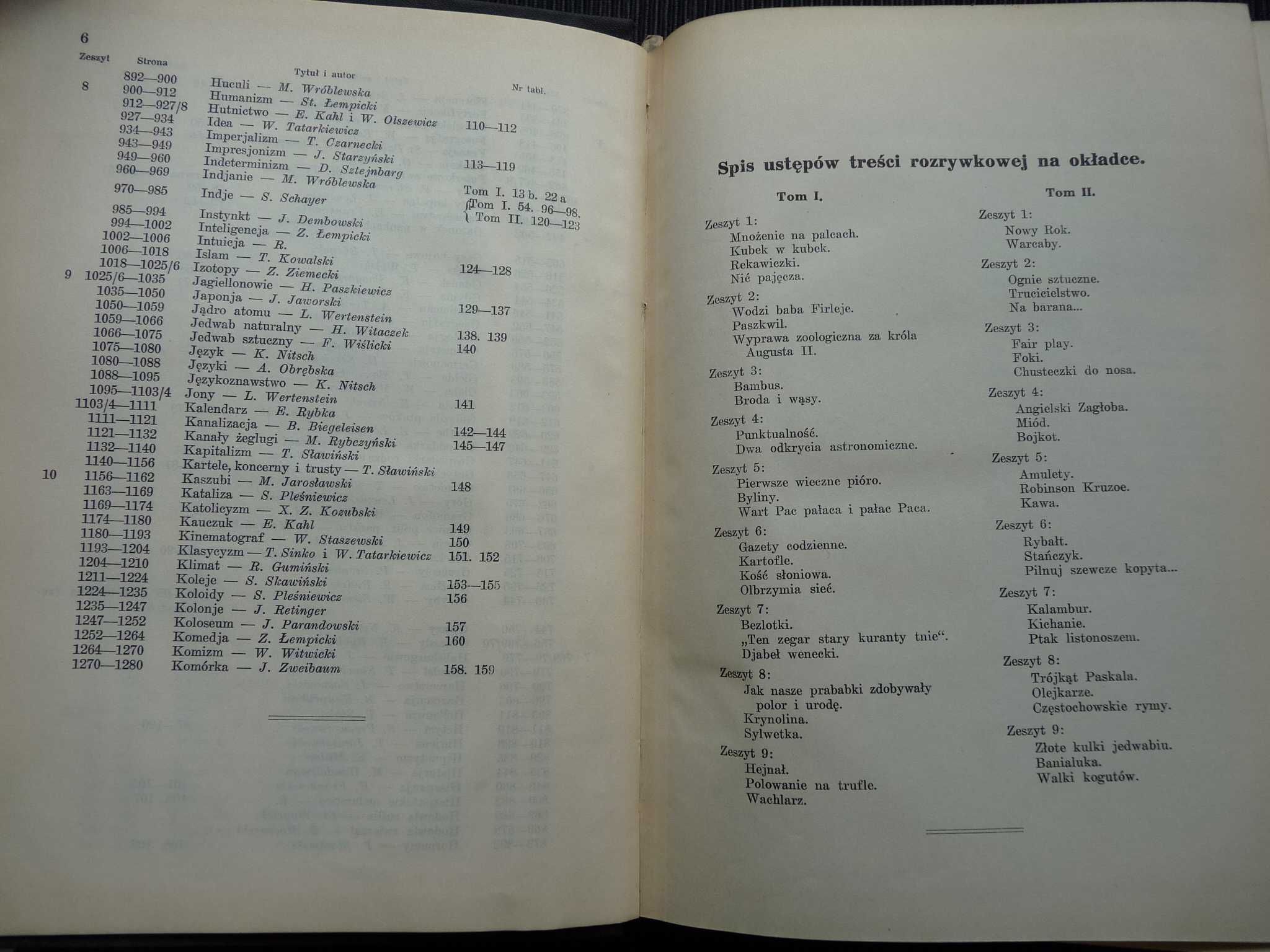 Świat i Życie - Tom II - 1934 - piękne ryciny i zdjęcia w sepii