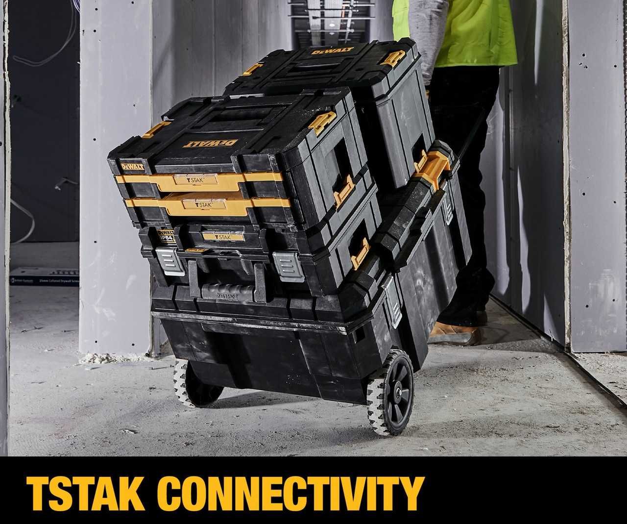 НОВИНКА! DeWALT ящик модульний на колесах системи TSTAK. Доставка 0