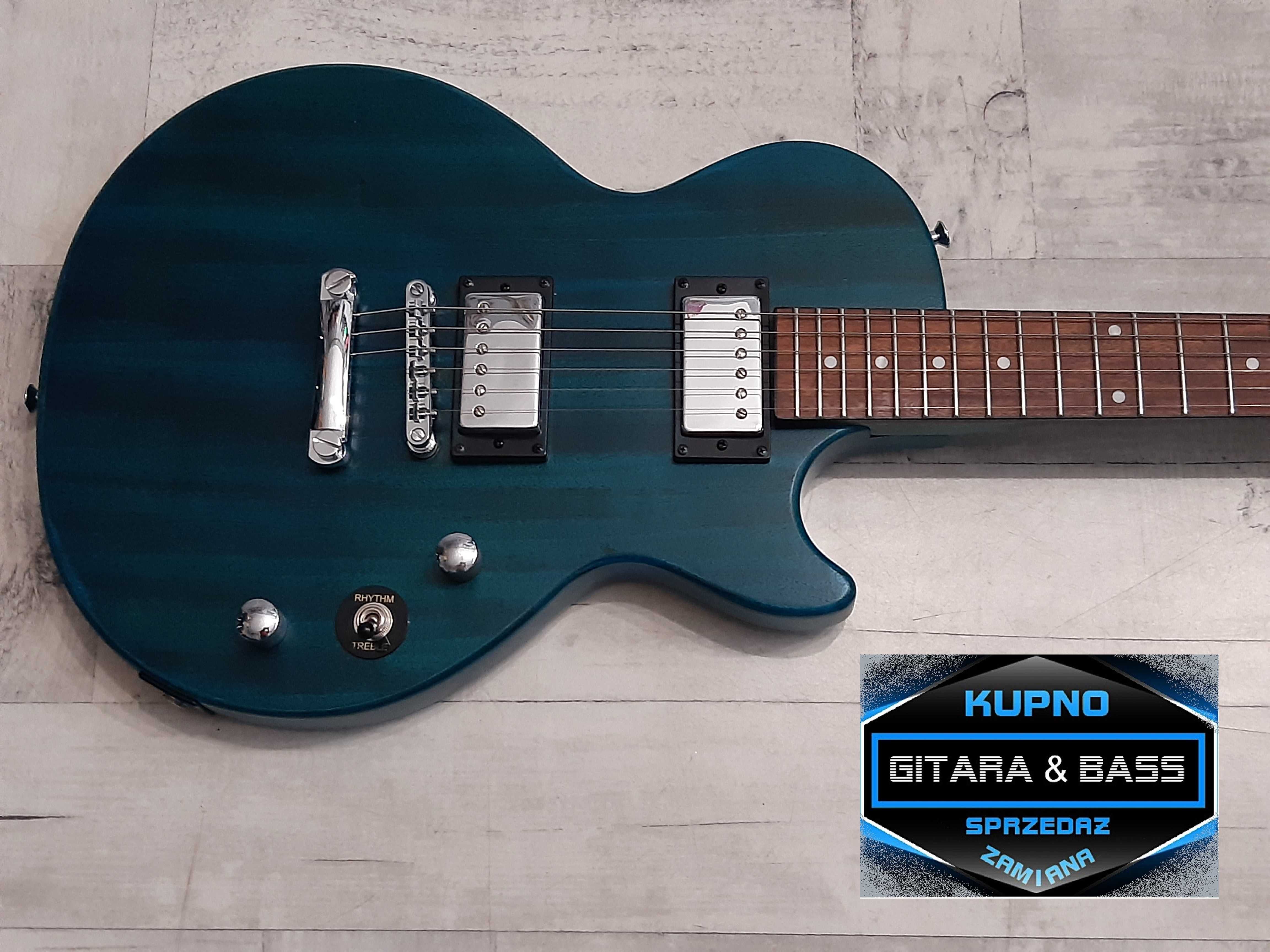 Gitara Epiphone Les Paul Turquoise Open Pore Matt-wysyłka Free-zamiana