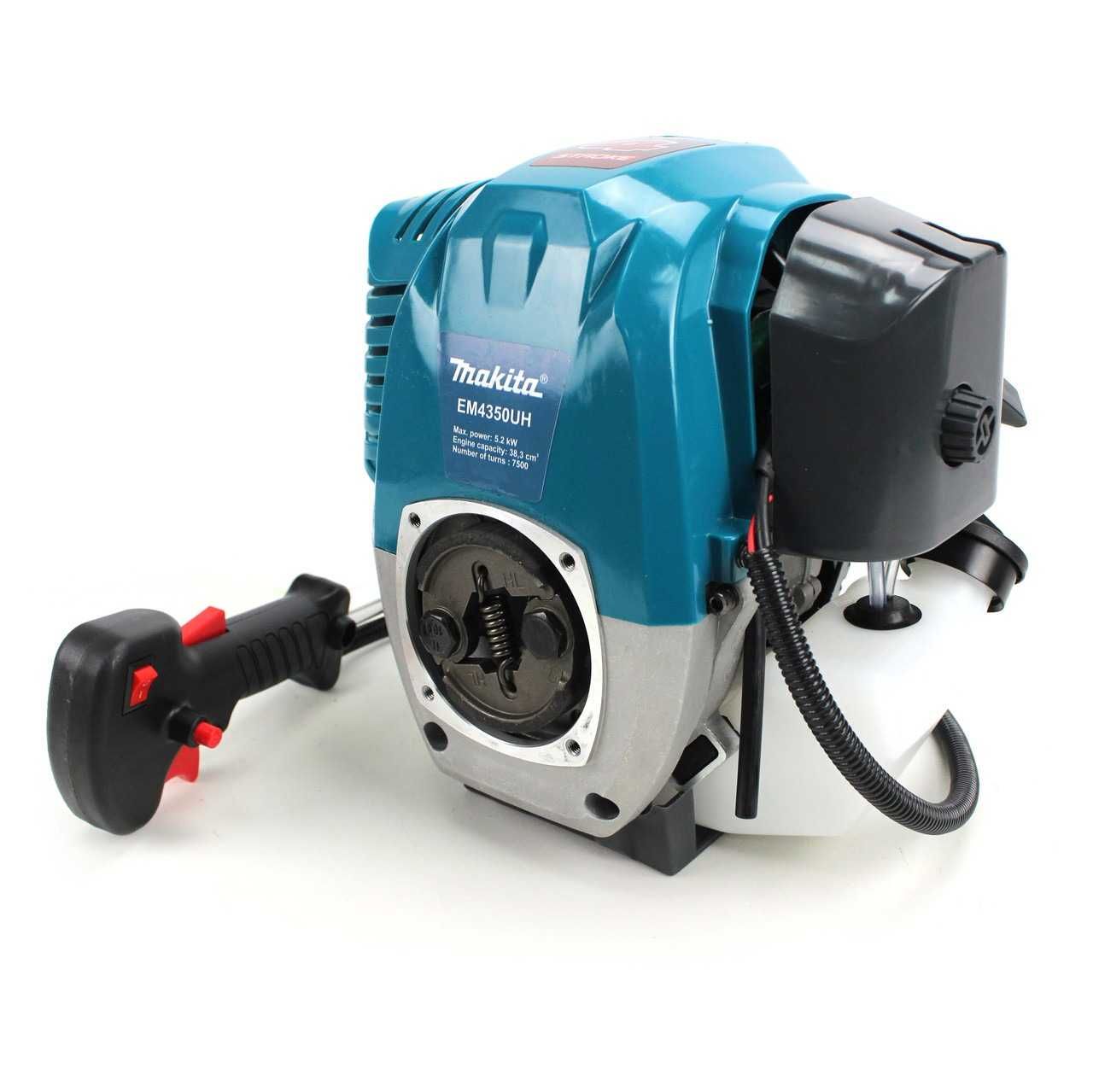 Коса бензинова Makita EM4350UH (5,2 кВт, 7500 об/хв) 4х тактний Макіта