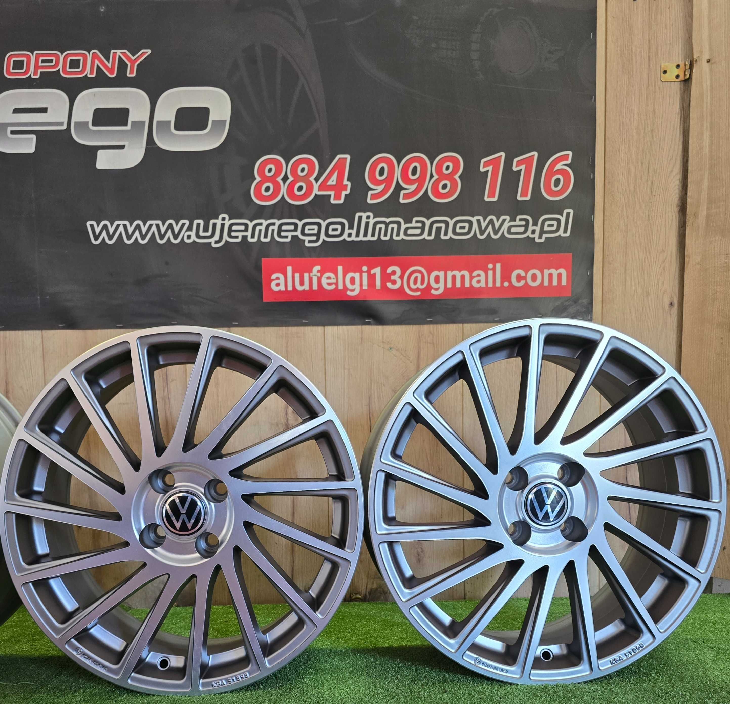 NOWE ALUFELGI Volkswagen- 17x4x100 - Up, E-Up