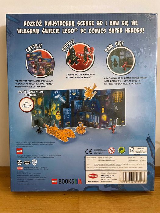 LEGO® DC Super Heroes™. Batman kontra Harley Quinn — Książki i figurki