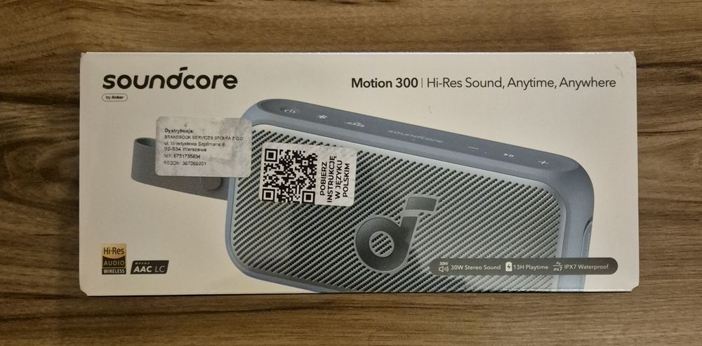 Głośnik przenośny SoundCore Motion 300 niebieski