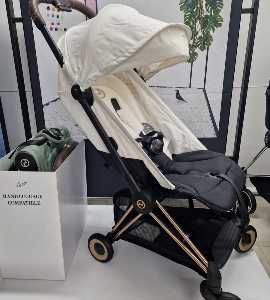 Прогулянкова коляска Cybex Coya Rose gold