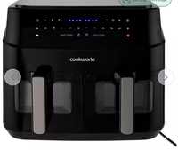 Airfryer cookworks 2 szuflady wtyczka uk