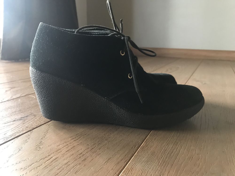 Koturny, botki Clarks rozmiar 40 skóra