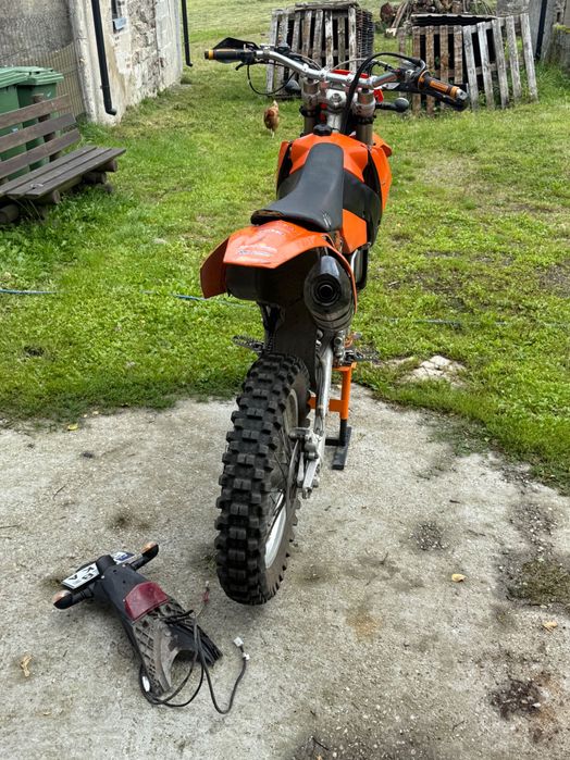 KTM 250EXC zarejestrowany