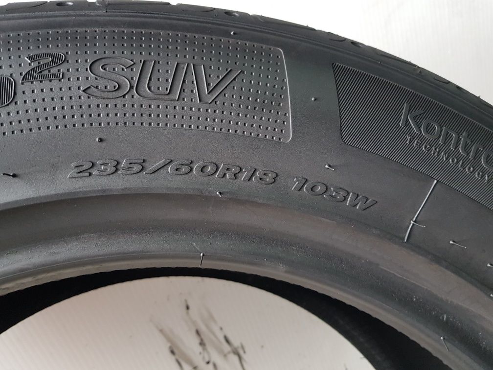 Sprzedam oponę 235/60 18" Hankook Ventus S1 Evo 2 SUV 7mm 2019r