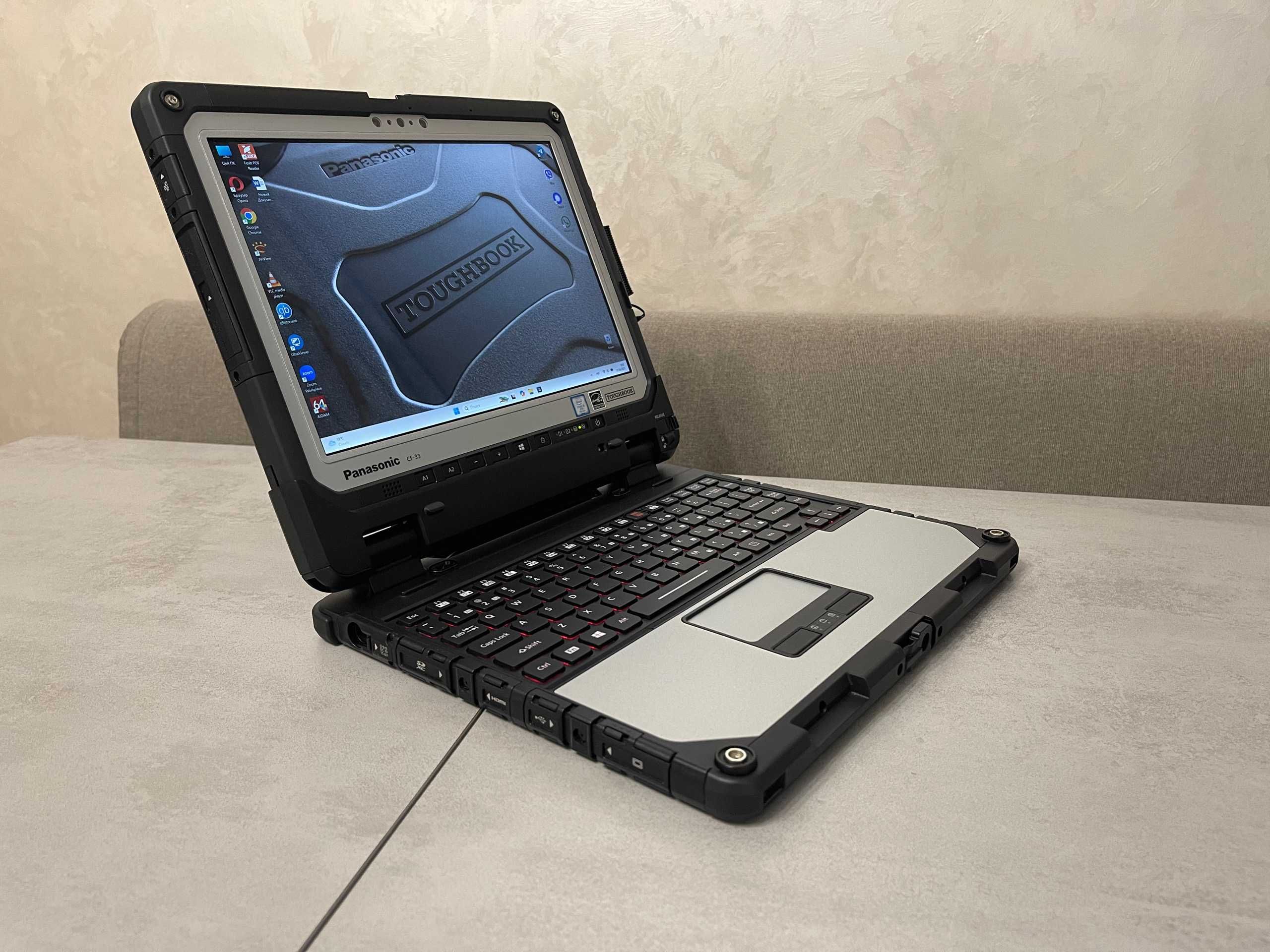 Захищений ноутбук-планшет Panasonic Toughbook CF-33/i5/16GB/512GB/4G