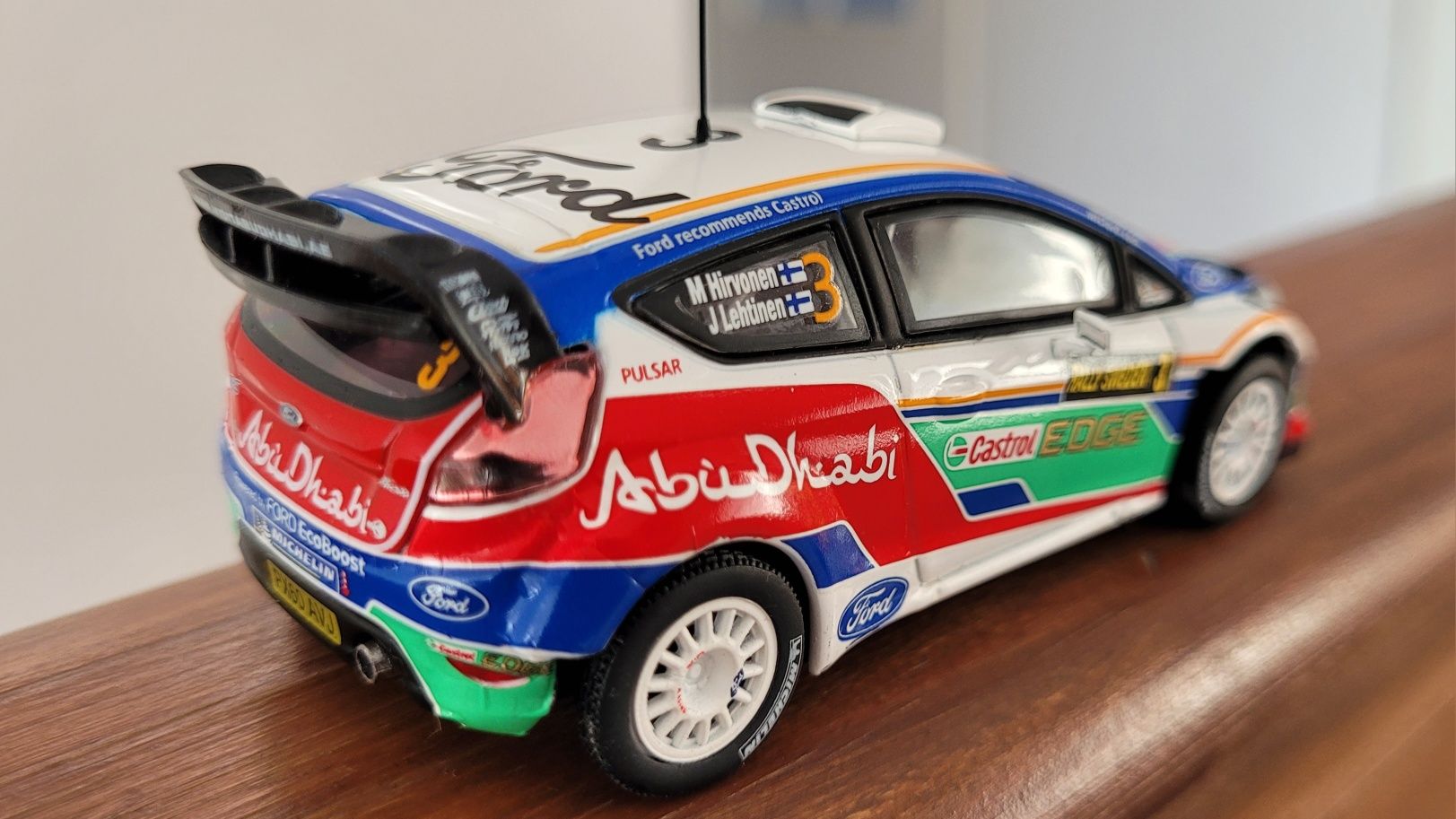 Ford Fiesta WRC rajdowy model w skali 1:43