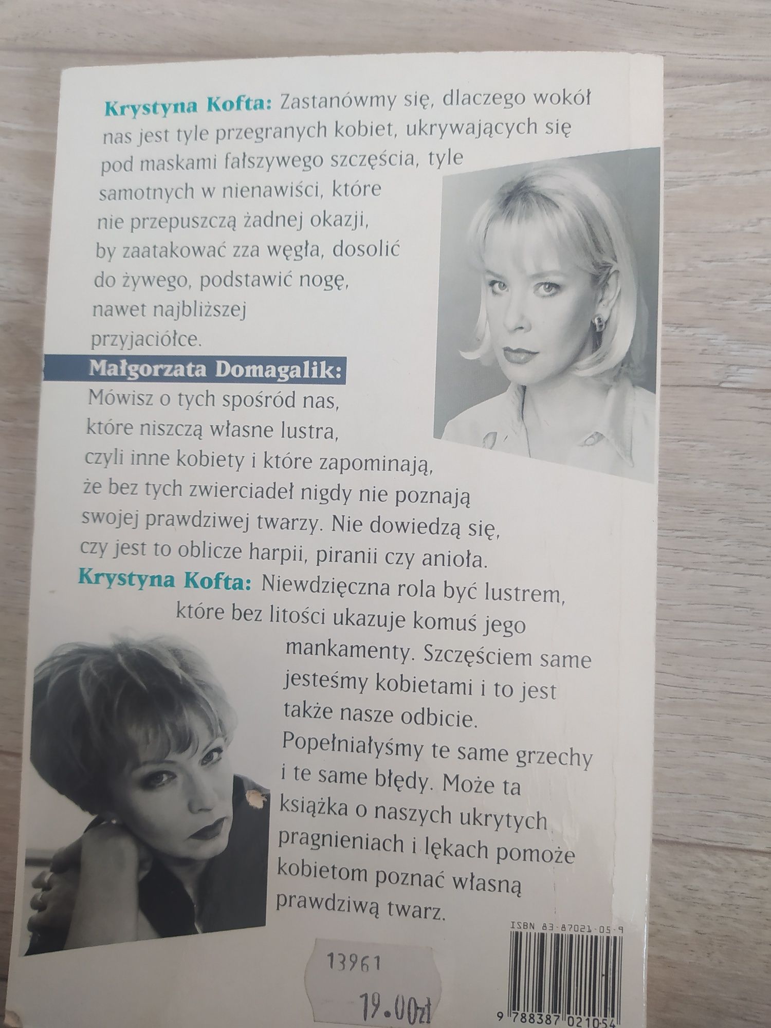 Harpie, Piranie, Anioły Krystyna Kofta, Małgorzata Domagalik