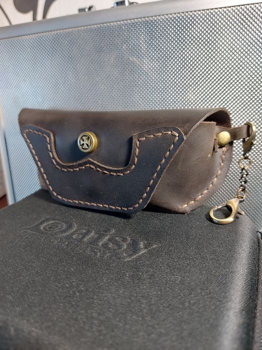 Очечница,чехол для очков натуральная кожа