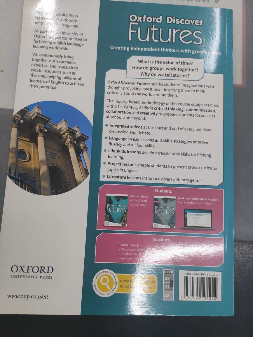 Oxford Discover Futures student books 3
