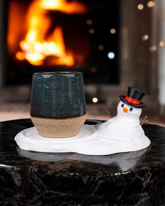 Podkładka pod Kubek "Nietopniejący Bałwan" – Zimowy HIT!