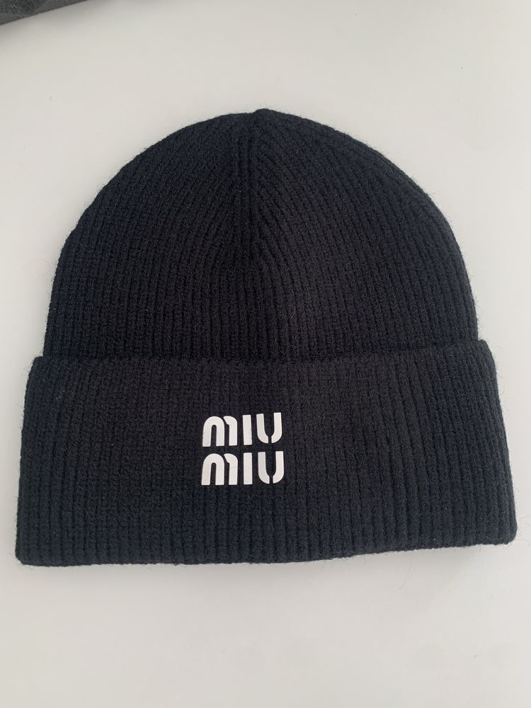 Шапка miu miu one size