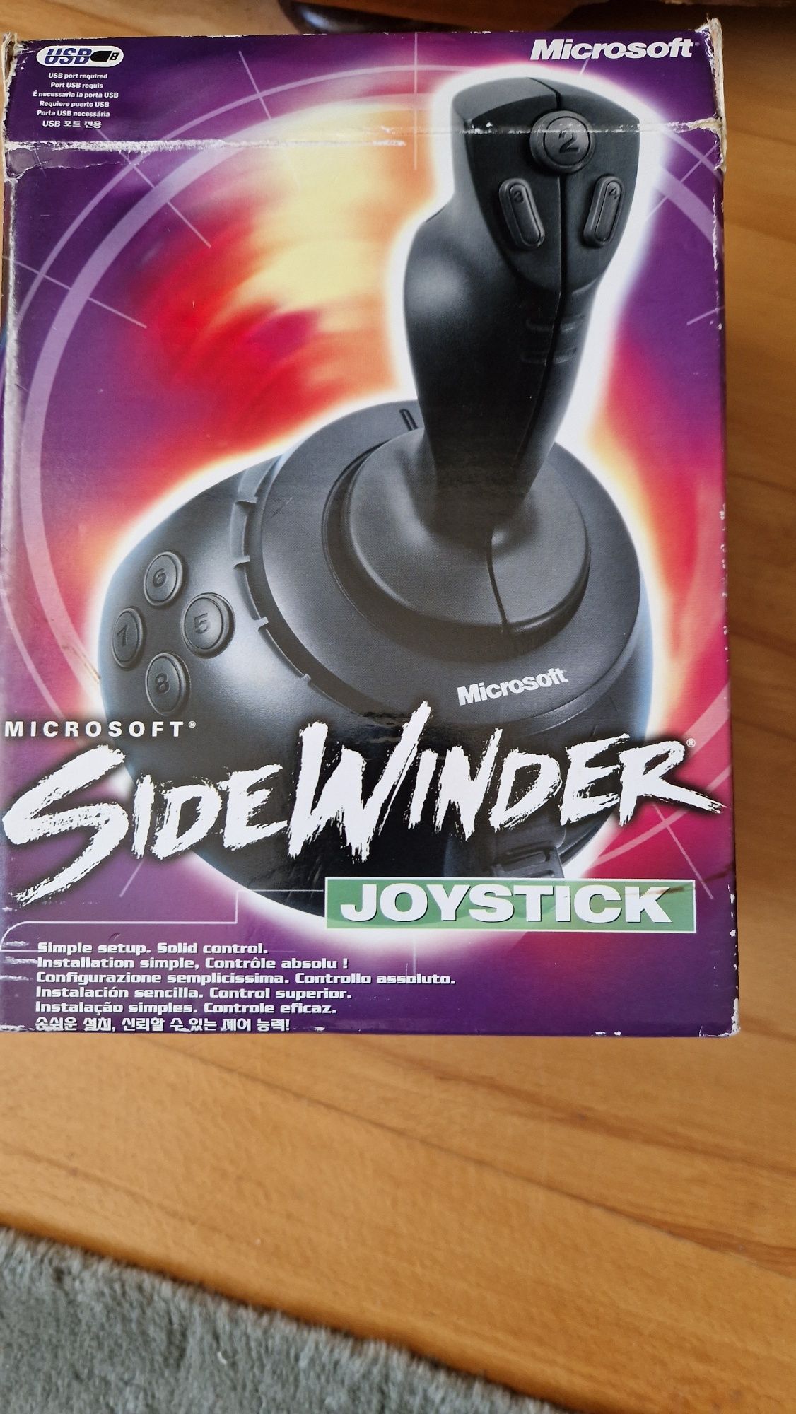 Joystick Microsoft Sidewinder Novo