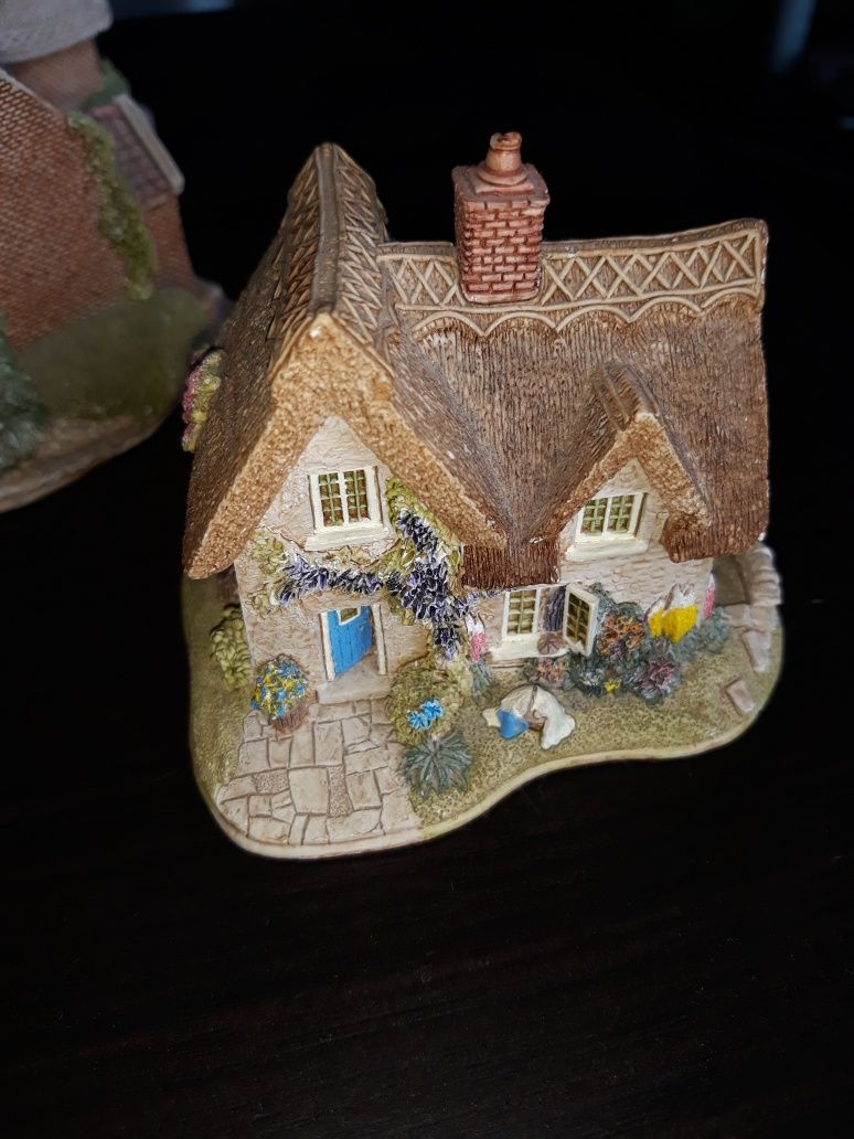 Coleção rara 8 miniaturas Liliput Lane Cottage tipico inglês