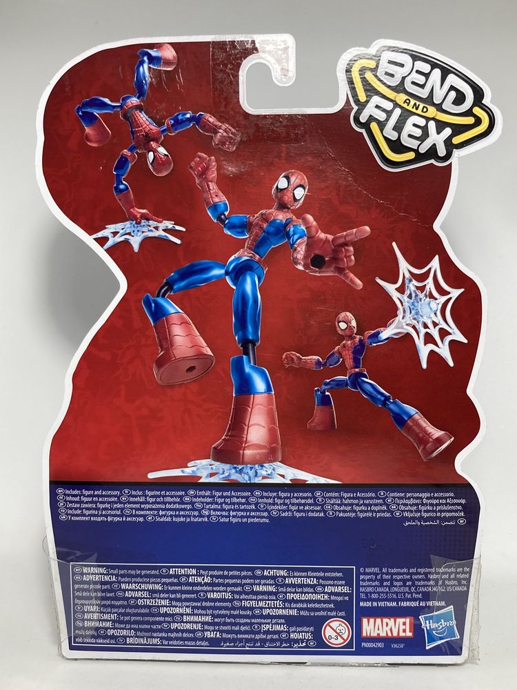 Ігрова фігурка Людина Павук Гнучкий Spider-Man Bend and flex