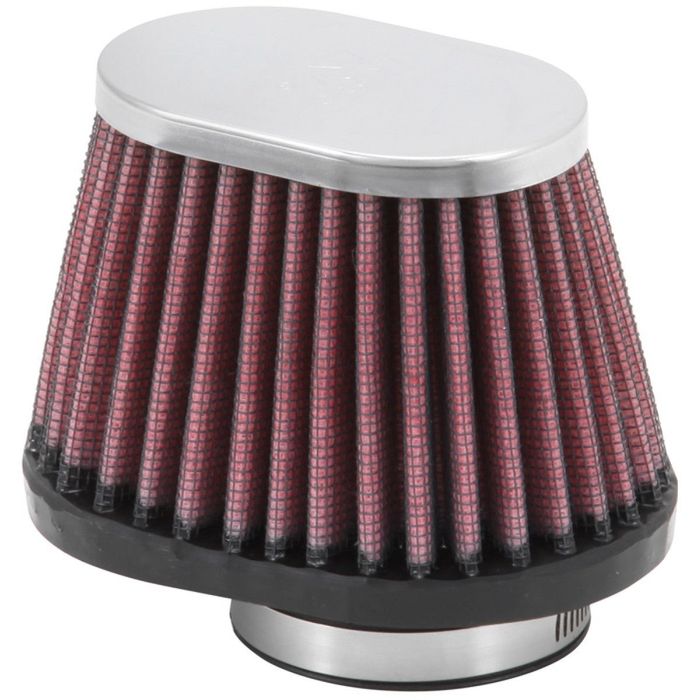 filtro de ar desportivo k&amp;n universal filter, oval, tapered rc-2450