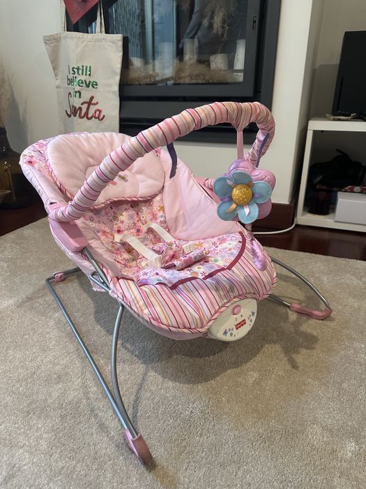 Espreguiçadeira bebe vibratoria Fisher price