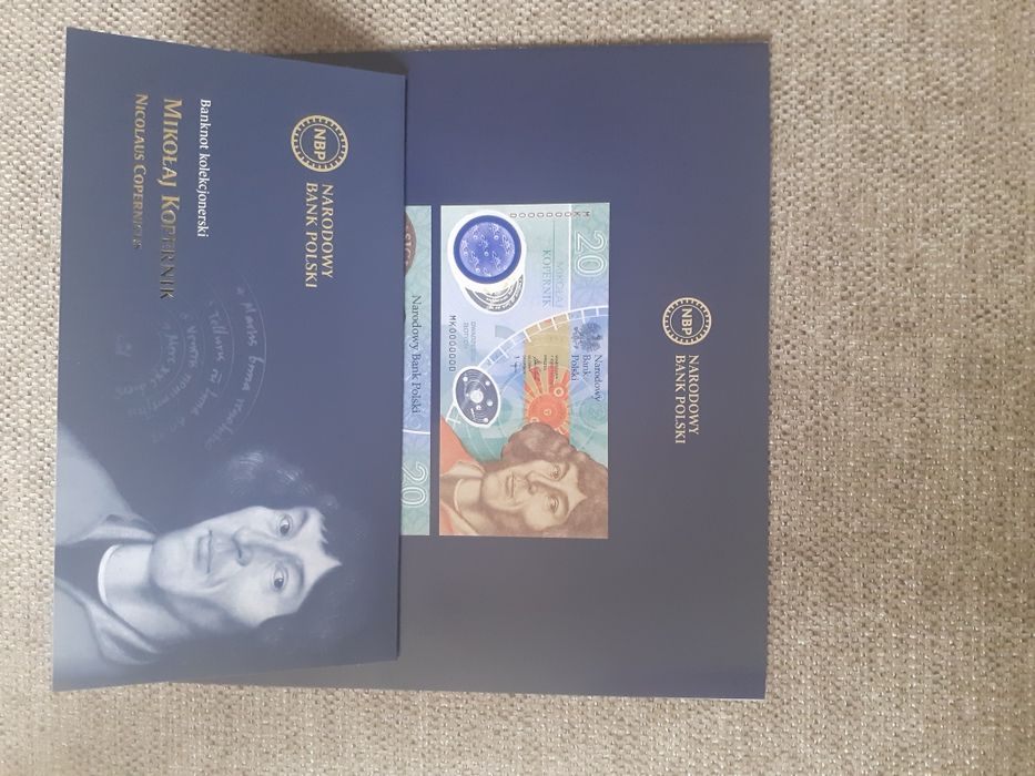 Banknot 20 zł Mikołaj Kopernik