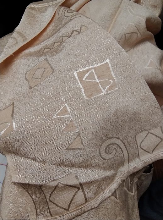 Zasłonka 240x140 cm złota