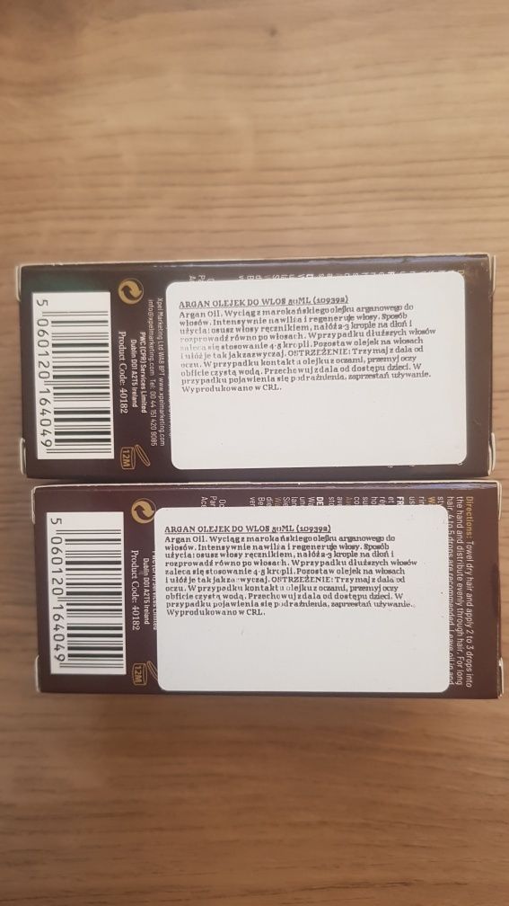 Olejek arganowy Xpel Argan Oil hair treatment 2 x 50 ml .