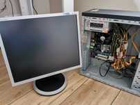 Komputer stacjonarny Core2 Duo E8400  Dysk SSD 120Gb / Monitor 15'
