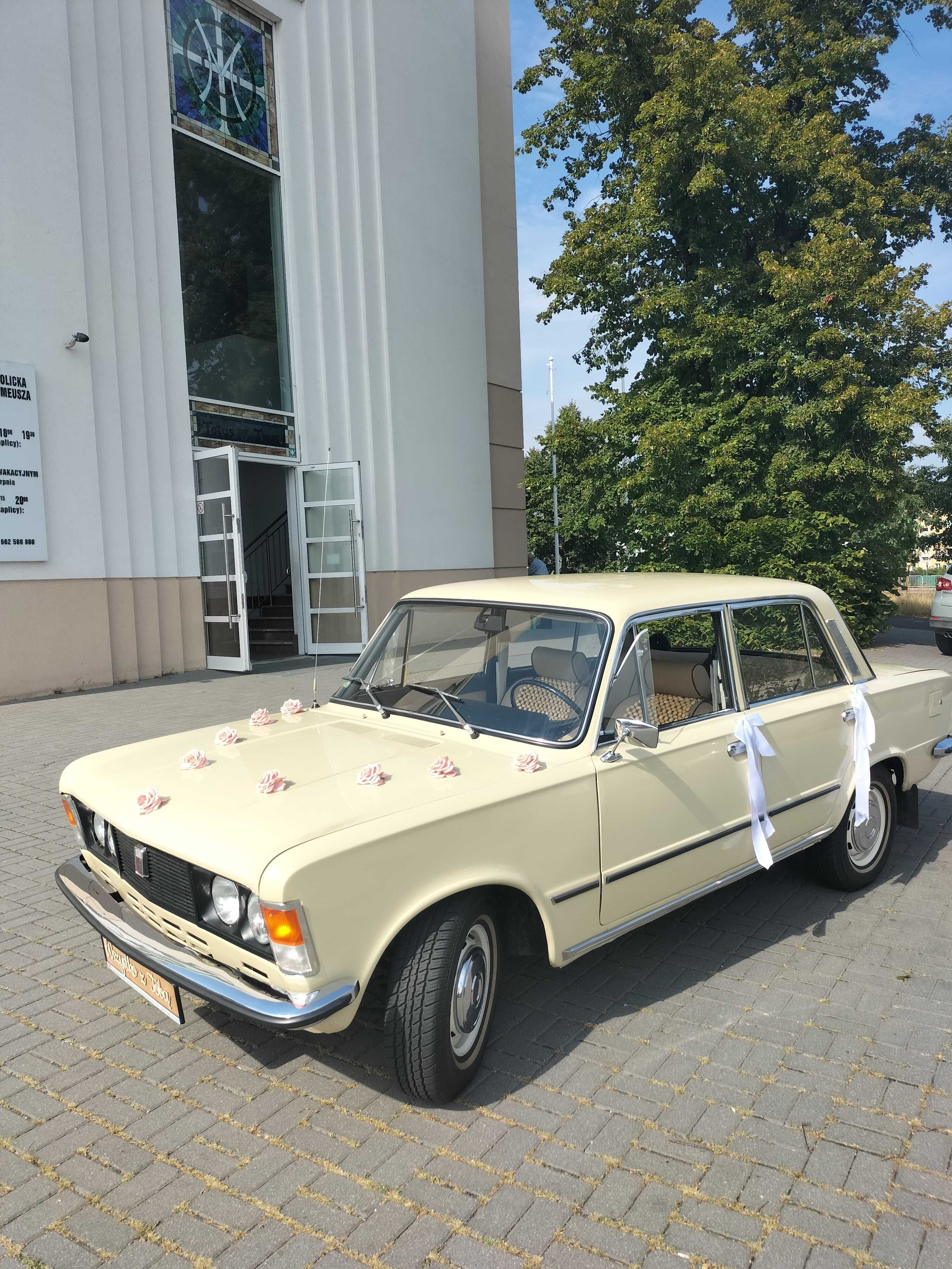 Auto do Ślubu- Fiat 125p 1300 z 1976r.
