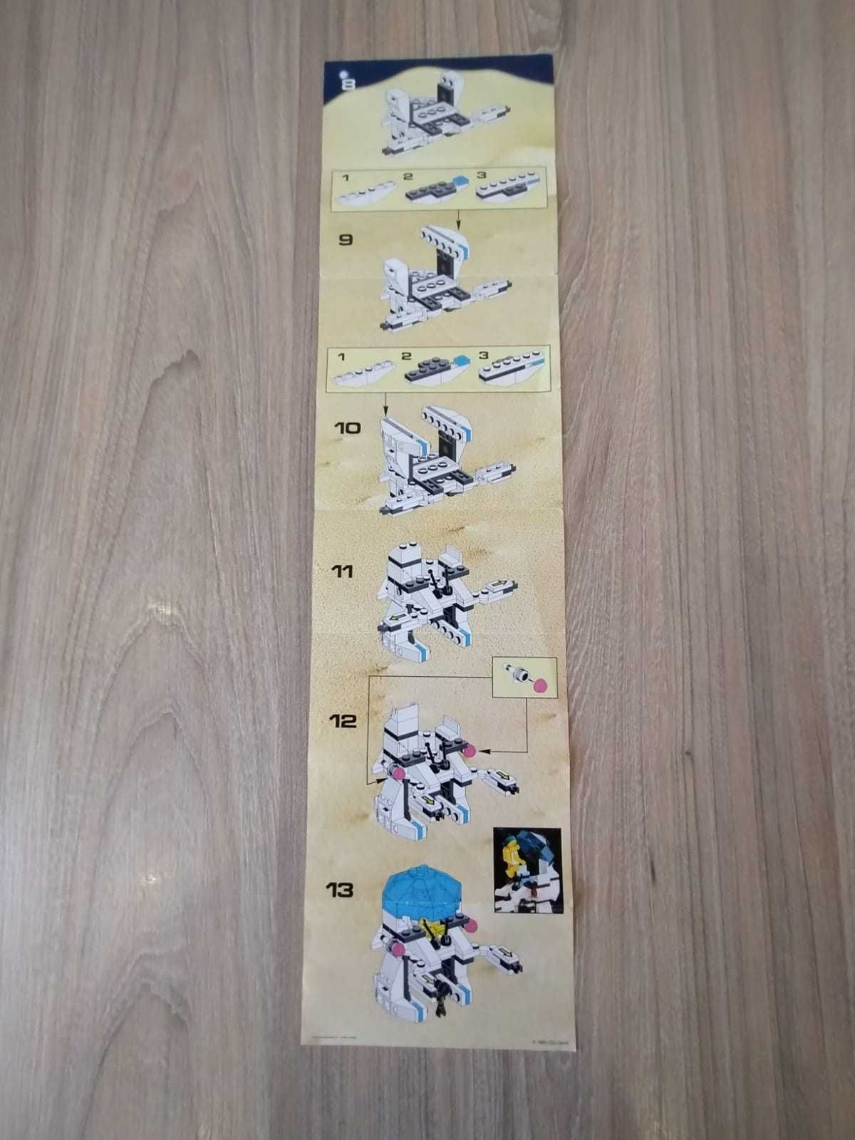 LEGO Instrukcja - Space 6848 Strategic Pursuer z roku 1988