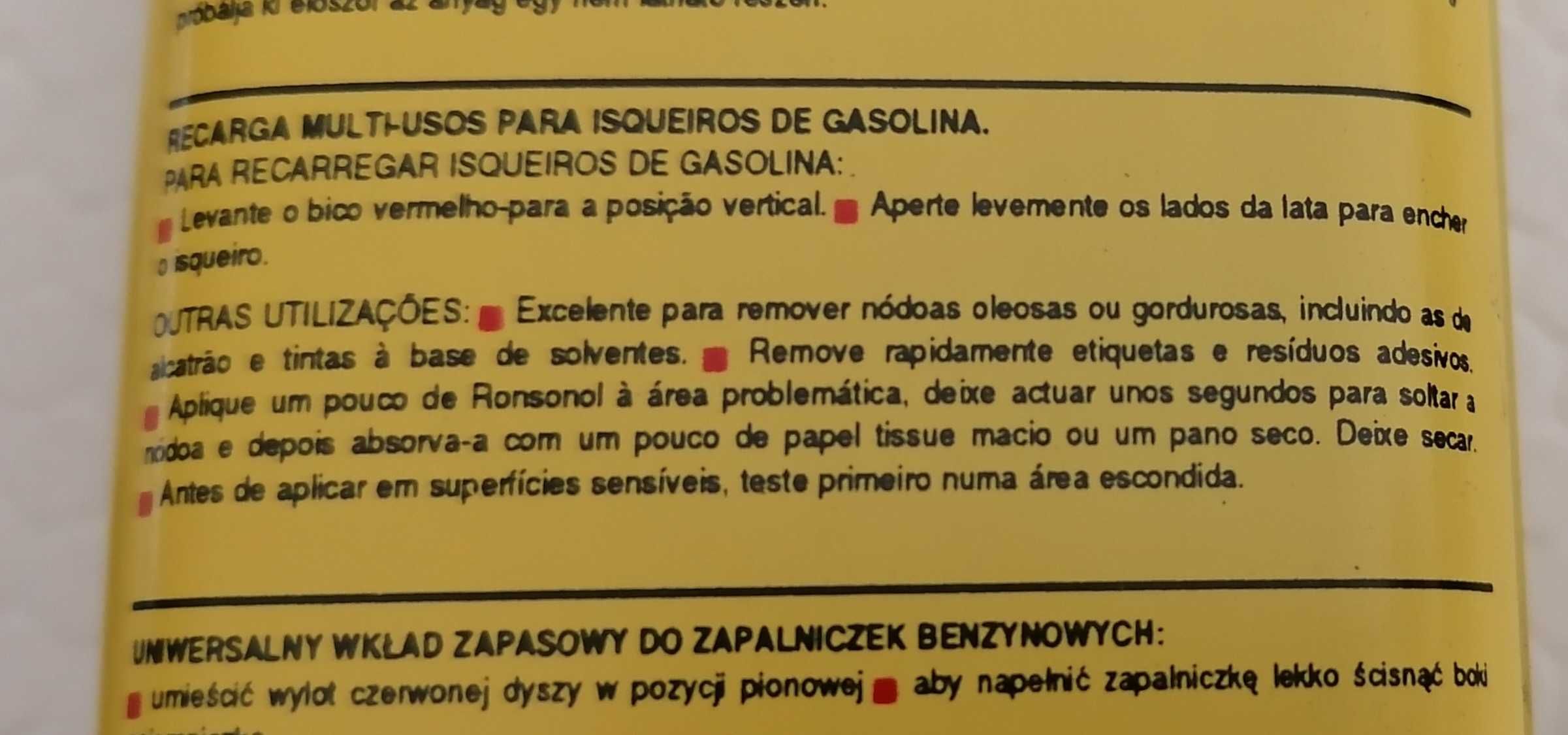 Isqueiros tipo "Zipo" + gasolina, o lote por 15€